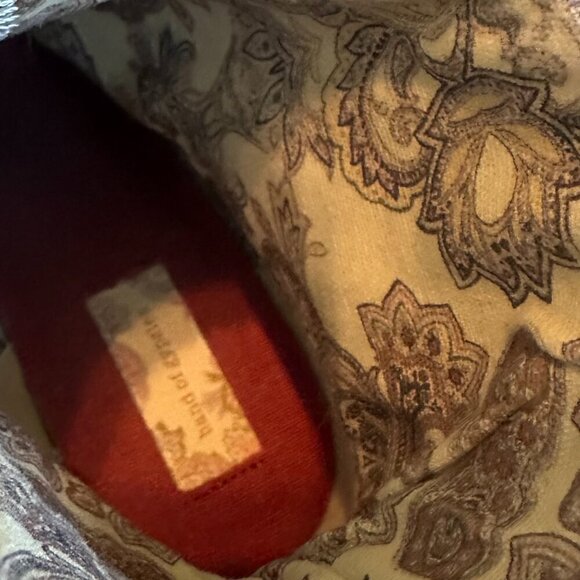 Band of Gypsies Andrea Ankle Booties Boots Block Heel Jute Textured Size 9.5 - Picture 12 of 12